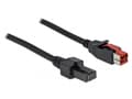 Miniatyrbild 4 av 5: Delock - USB-kabel med egen strömförsörjning - USB PlusPower (24 V) (hane) till 4-stifts mini-DIN (hane) - 24 V - 4 m - svart