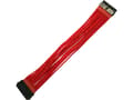 Miniatyrbilde 5 av 5: Nanoxia - Strømforlengelseskabel - 24-pins ATX (hunn) til 24-pins ATX (hann) - 30 cm - rød