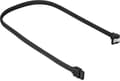 Miniatyrbilde 4 av 4: Sharkoon - SATA-kabel - Serial ATA 150/300/600 - SATA (hunn) til SATA (hunn) - 45 cm - 90°-kontakt, låst - svart