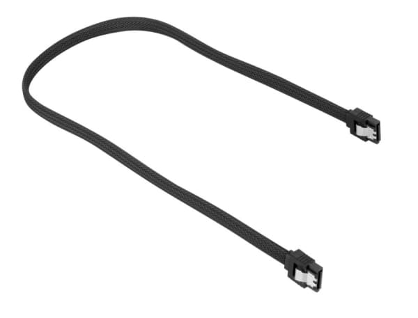 Sharkoon 0.3m, 2xSataIII, 0,3 m, SATA III, SATA 7-pin, SATA 7-pin, Hanstik/Hanstik, Sort