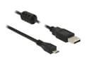 Miniatyrbild 1 av 4: Delock - USB-kabel - USB (hane) till mikro-USB typ B (hane) - USB 2.0 - 3 m - svart