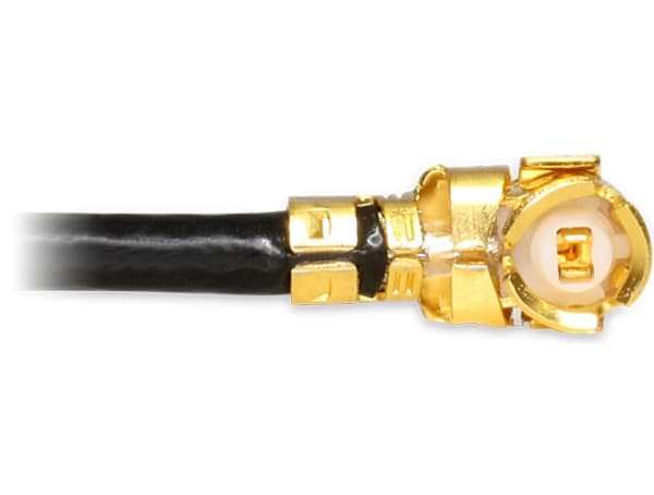 Delock - Antennadapter - RP-TNC (hona) till I-PEX (hane) - 20 m - RG-174 - svart