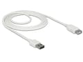 Miniatyrbild 2 av 4: Delock Easy - USB-förlängningskabel - USB (hane) vändbar till USB (hona) - USB 2.0 - 2 m - vit