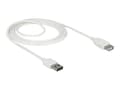 Miniatyrbild 1 av 4: Delock Easy - USB-förlängningskabel - USB (hane) vändbar till USB (hona) - USB 2.0 - 2 m - vit
