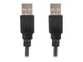 Pikkukuva 3 / 5: Lanberg - USB-kaapeli - USB (uros) - USB (uros) - USB 2.0 - 1,8 m - musta