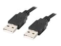 Pikkukuva 2 / 5: Lanberg - USB-kaapeli - USB (uros) - USB (uros) - USB 2.0 - 1,8 m - musta