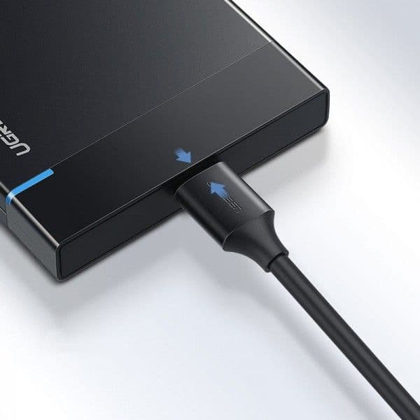 Ugreen US312 - USB-kabel - 24 stift USB-C (han) till Micro-USB typ B (han) - 1 m - sorterad