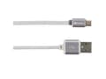 Miniatyrbild 4 av 5: Skross USB-kabel USB 2.0 USB-A-hanstik, USB-micro-B-hanstik 1.00 m Sølv 2700240