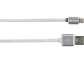 Miniatyrbild 5 av 5: Skross USB-kabel USB 2.0 USB-A-hanstik, USB-micro-B-hanstik 1.00 m Sølv 2700240