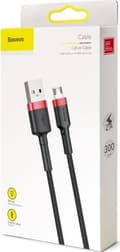 Miniatyrbild 4 av 5: Baseus Cafule, 3 m, USB A, Micro-USB A, USB 2.0, Svart