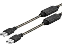 VivoLink - USB-kabel - USB (hane) till USB (hane) - USB 2.0 - 20 m - aktiv