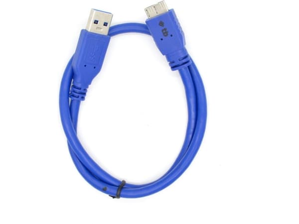 TB USB 3.0.-Micro USB 1 m. cable blue