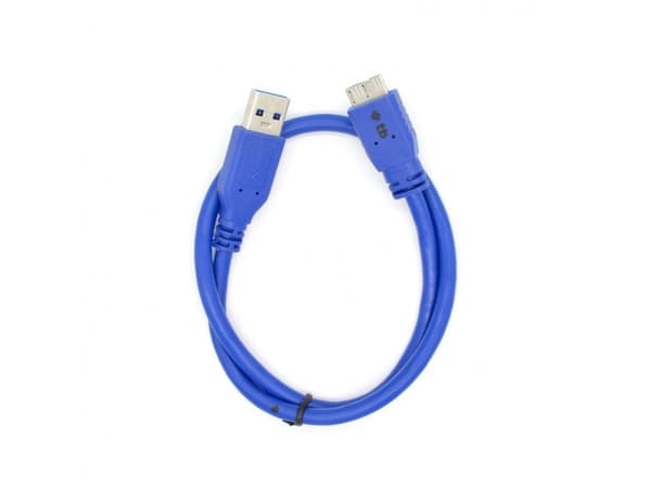 TB USB 3.0.-Micro USB 1 m. cable blue