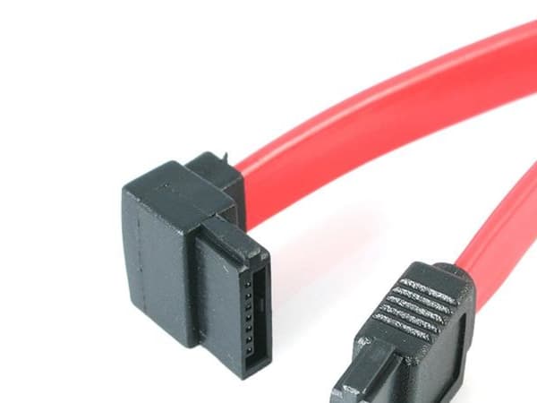 StarTech.com SATA6LA1 SATA-kabel 0,152 m Rød