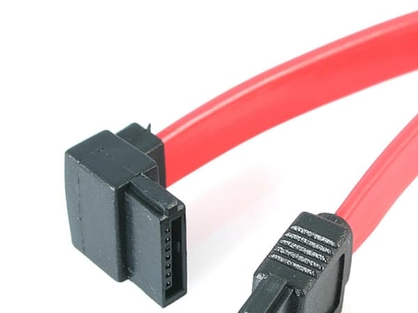 StarTech.com SATA6LA1 SATA-kabel 0,152 m Rød