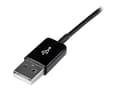 Miniatyrbilde 3 av 5: StarTech.com USB2SDC3M mobiltelefonkabel Sort 3 m USB A Samsung 30-pin