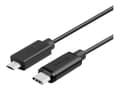 Miniatyrbild 1 av 5: Unitek Y-C473BK - USB-kabel - 24 stift USB-C (han) till Micro-USB Typ B (han) - USB 2.0 - 1 m - sorterad