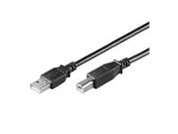 Goobay 68900, 1,8 m, USB A, USB B, USB 2.0, 0,48 Gbit/s, Svart