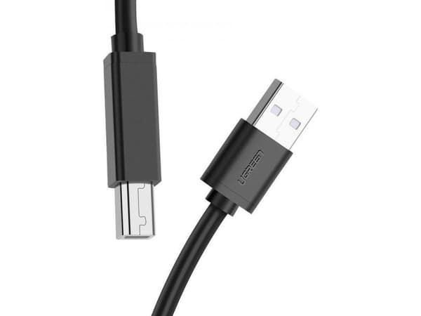 Ugreen USB cable Active USB 2.0 A-B UGREEN US122 cable for printer, 10m (black)