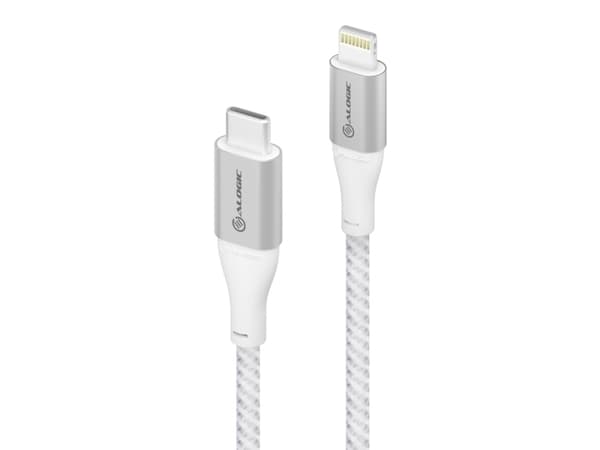 ALOGIC ULC8P1.5-SLV matkapuhelimen kaapeli Hopea 1,5 m USB C Lightning