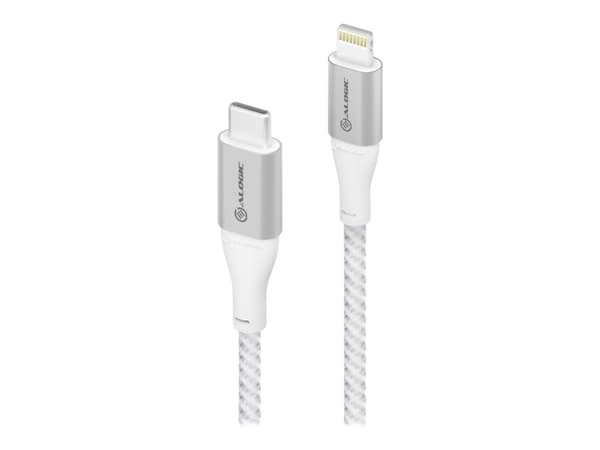 ALOGIC ULC8P1.5-SLV matkapuhelimen kaapeli Hopea 1,5 m USB C Lightning