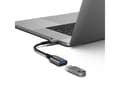 Pikkukuva 4 / 5: Alogic Super Ultra - USB-adapteri - USB-C (han) til USB Type A (hun) - USB 3.1 Gen 1 - 15 cm - avaruusharmaa - avaruusharmaa