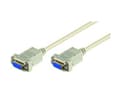 Miniatyrbild 3 av 5: MicroConnect - Nollmodemkabel - DB-9 (hona) till DB-9 (hona) - 1.8 m