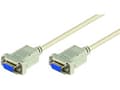 Miniatyrbild 5 av 5: MicroConnect - Nollmodemkabel - DB-9 (hona) till DB-9 (hona) - 1.8 m