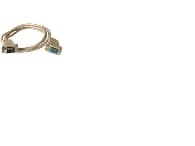 MicroConnect - Seriell förlängningskabel - DB-9 (hane) till DB-9 (hona) - 5 m