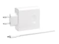 Pikkukuva 1 / 3: Huawei USB-C - Virtalähde - AC 100-240 V - 65 Watt - Eurooppa - valkoinen
