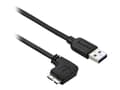 Miniatyrbild 2 av 5: StarTech.com USB3AU2MLS USB-kablar 2 m USB 3.2 Gen 1 (3.1 Gen 1) USB A Micro-USB B Svart