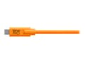 Miniatyrbild 5 av 5: Tether Tools TetherPro - USB-kabel - USB typ A (hane) till 24 pin USB-C (hane) - USB 3.0 - 4.6 m - högsynligt orange
