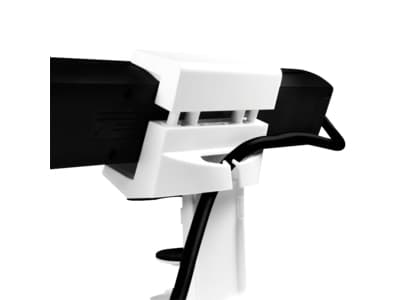 LogiLink KAB0067, Haaroittimen pidike, Valkoinen, Akryylinitriilibutadieenistyreeni (ABS), Silikoni, Terästä, 62 mm, 100 mm, 163 mm