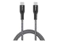 Pikkukuva 2 / 5: Sandberg Survivor USB-C- USB-C Cable 1M, 1 m, USB C, USB C, USB 2.0, Musta, Harmaa