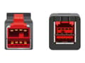 Miniatyrbilde 2 av 5: Delock - PoweredUSB extension cable - USB PlusPower (24 V) (hann) til USB PlusPower (24 V) (hunn) - 24 V - 3 m - svart