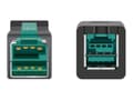 Miniatyrbilde 3 av 5: Delock - PoweredUSB extension cable - USB PlusPower (12 V) (hann) til USB PlusPower (12 V) (hunn) - 12 V - 1 m - svart