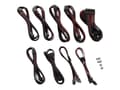 Miniatyrbilde 3 av 5: CableMod PRO ModMesh RT-Series Cable Kit - Strømkabelsett - svart, blodrød