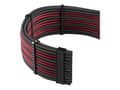 Miniatyrbilde 2 av 5: CableMod PRO ModMesh RT-Series Cable Kit - Strømkabelsett - svart, blodrød