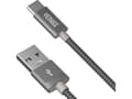 Miniatyrbild 1 av 4: Yenkee USB-A - USB-C 2m grå kabel (45013684)