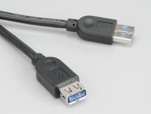 Akasa - USB forlængerkabel - USB Type A (han) til USB Type A (hun) - USB 3.0 - 1,5 m - lajittelu - lajittelu
