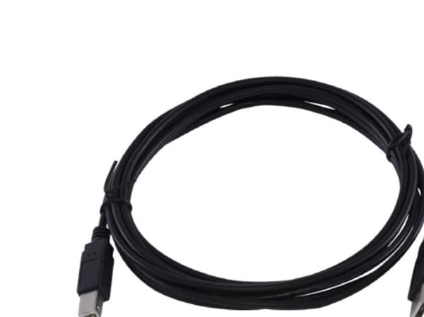 Kramer Electronics 0.9m USB 2.0, 0,9 m, USB A, USB B, USB 2.0, Hane/Hane, Svart