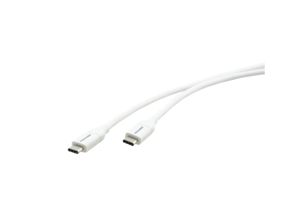 Kramer Electronics C-USB/CC-10, 3 m, USB C, USB C, USB 2.0, 0,48 Gbit/s, Vit