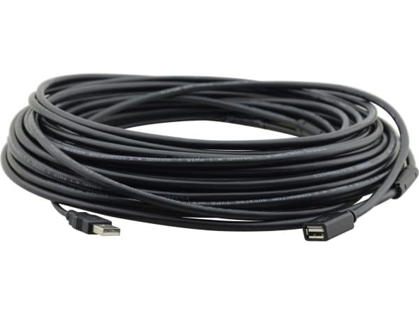 Kramer Electronics CA-UAM/UAF-50, 15,2 m, USB A, USB A, USB 2.0, Uros/naaras, 480 Mbit/s