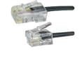 Pikkukuva 3 / 5: RJ11-RJ45 5M M/M Black 6P/4C-8P/4C