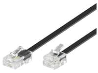 RJ11-RJ45 5M M/M Black 6P/4C-8P/4C