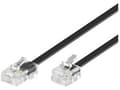 Pikkukuva 5 / 5: RJ11-RJ45 5M M/M Black 6P/4C-8P/4C