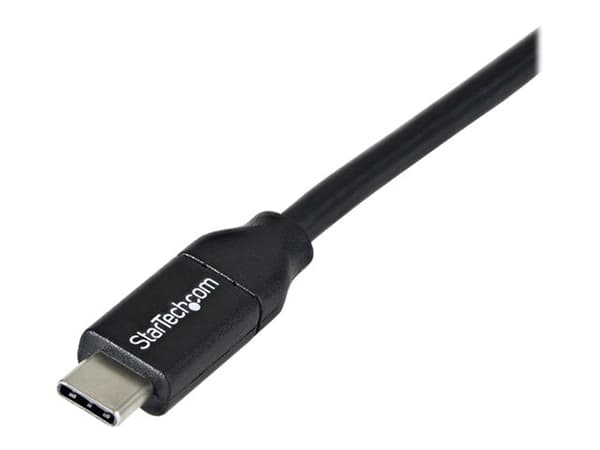 StarTech.com USB to USB C Cable - 2 m USB 2.0 Type C Cable 10 Pack - USB-kabel - USB (hann) til 24 pin USB-C (hann) - USB 2.0 - 2 m - svart (en pakke