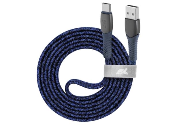 Rivacase PS6102 BL12, 1,2 m, USB C, USB A, USB 2.0, 0,48 Gbit/s, Blå