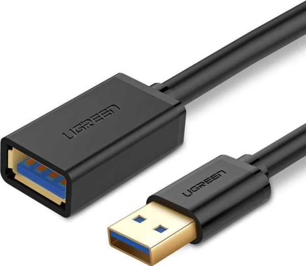 Ugreen 10373, 2 m, USB A, USB A, USB 3.2 Gen 1 (3.1 Gen 1), Svart