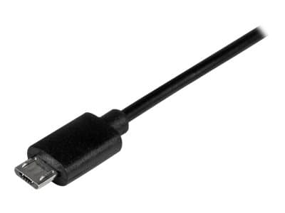 StarTech.com USB2CUB50CM USB-kabel 0,5 m USB 2.0 USB C Micro-USB B Sort